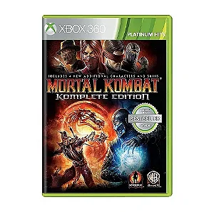 Jogo Xbox 360 Mortal Kombat Komplete Edition - Platinum Hits - WB Games
