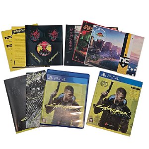 Jogo PS4 Cyberpunk 2077 (Encartes e Luva) - CD Projekt Red