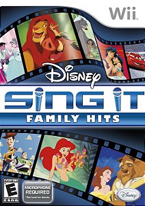 Jogo Wii Sing It: Family Hits - Disney