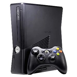 Console Xbox 360 Slim 250GB Destravado/Desbloqueado - Microsoft