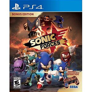 Jogo Ps4 Sonic Forces Bonus Edition - Sega