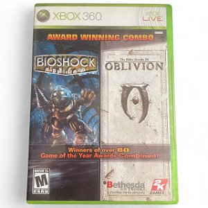 Jogo Xbox 360 Bioshock & Oblivion - Bethesda/2K Games