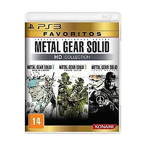 Jogo PS3 Metal Gear Solid Hd Collection Favoritos - Konami