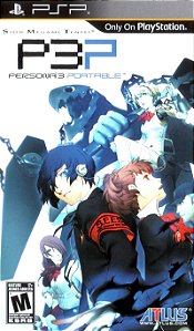Jogo PSP Shin Megami Tensei P3P Persona 3 Portable - Atlus