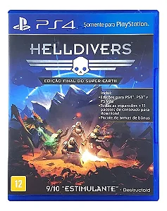 Jogo PS4 Helldivers - Edição Final do Super-Earth - Destructoid
