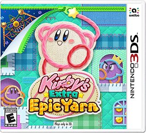 Jogo Nintendo 3DS Kirby's Extra Epic Yarn - Amiibo