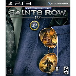 Jogo PS3 Saints Row IV - Edição Commander In Chief -Deep Silver