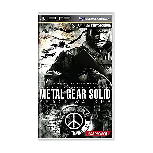 Jogo PSP Metal Gear Solid Peace Walker - Konami