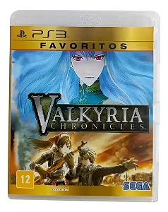 Jogo PS3 Valkyria Chronicles - Favoritos- Sega