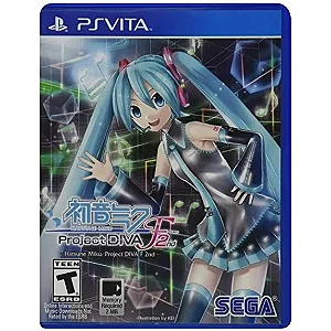 Jogo PS Vita Hatsune Miku Project Diva F2and - Japonês - Sega