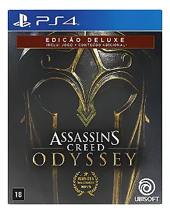 Jogo Ps4 Assassin's Creed Odyssey Edição Deluxe - Ubisoft