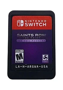 Jogo Nintendo Switch Saints Row The Third The Full Package (LOOSE) - Nintendo