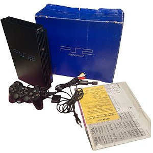 Console Playstation 2 Fat Na Caixa - Sony