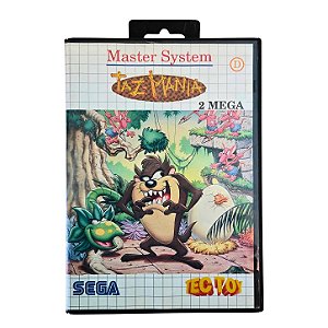 Jogo Master System Taz-Mania - Tec Toy