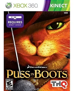 Jogo Xbox 360 Puss in Boots - THQ