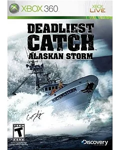 Jogo Xbox 360 Deadliest Catch Alaskan Storm - Discovery