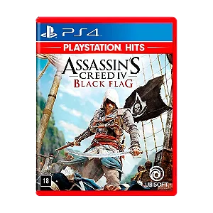 Jogo PS4 Assassins Creed IV Black Flag - Playstation Hits - Ubisoft