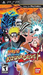 Jogo PSP Shonen Jump Naruto Shippuden Kizuna Drive - Bandai
