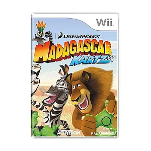 Jogo Nintendo Wii Madagascar Kartz - Activision