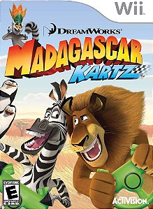 Jogo Nintendo Wii Madagascar Kartz - Activision