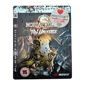 Jogo PS3 Mortal Kombat Vs DC Universe - Steelbook - Midway