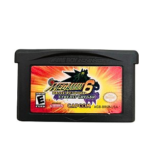 Jogo Game Boy Advance Megaman Battle Network 6 Cybeast Gregar - Capcom