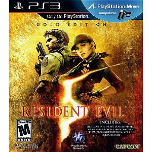 Jogo Resident Evil 5 Gold Edition com Luva - Capcom