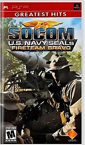 Jogo PSP Socom U.S. Navy Seals Fireteam Bravo - Greatest Hits - Sony