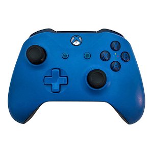 Controle Xbox One Sem Fio Azul - Microsoft