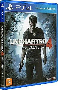 Jogo PS4 Uncharted A Thielf's End 4 (Europeu) - Naughty Dog