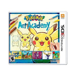 Jogo Nintendo 3ds pokemon Art Academy