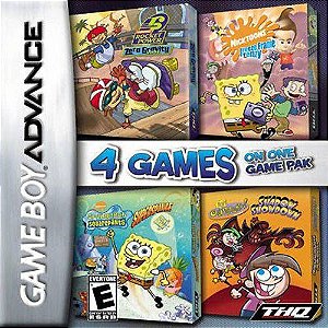 Jogo Game Boy Advance Nickelodeon Vol. 1 4-Pack