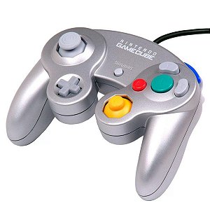 Controle Nintendo Gamecube Prata - Nintendo