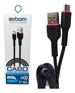Cabo de Dados Micro USB Carregador para Controle de PS4 e Xbox One