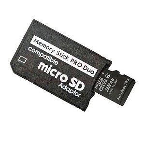 Acessório Adaptador Micro SD para PSP - Importado