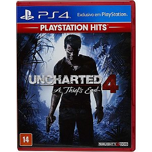 Jogo Uncharted 4 A Thief's End PS4 Usado - Meu Game Favorito