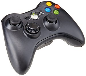 Controle Xbox 360 Original Preto - Microsoft