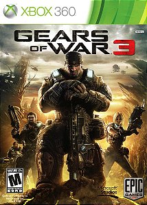 Jogo Xbox 360 Gears of War 3 - Microsoft