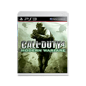 Jogo PS3 Call of Duty 4 Modern Warfare - Activision