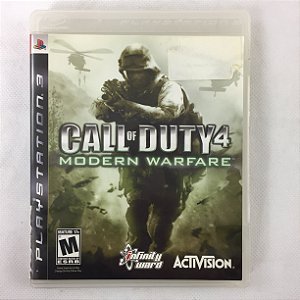 Jogo PS3 Call of Duty 4: Modern Warfare - Activision