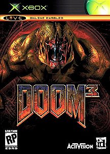 Jogo Xbox 1 Classic  Doom 3 Somente o Game - Activision