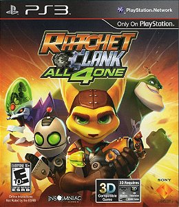 Jogo PS3 Ratchet & Clank All 4 One - Sony