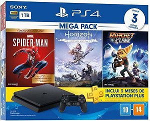 PlayStation 4 1000GB - Cinzento - Edição limitada Uncharted 4 + Uncharted 4