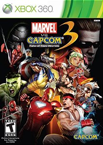 Jogo Xbox 360  Marvel vs Capcom 3 - Capcom