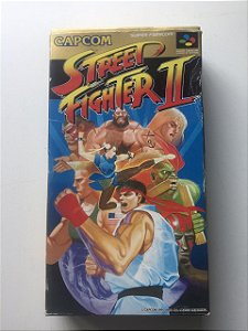 Jogo Super Famicom Super Street Fighter 2 SHVC-S2 Na Caixa- Capcom