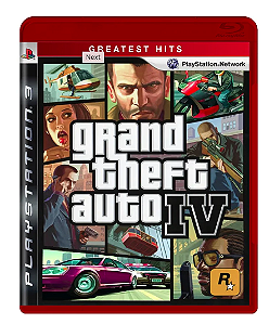 Jogo PS3 Grand Theft Auto IV GTA 4 Rockstar