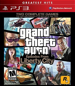 Jogo PS3 Grand Theft Auto: Episodes From Liberty City Greatest Hits - Rockstar