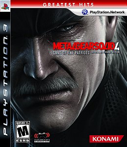 Jogo PS3 Metal Gear Solid 4: Guns of the Patriots - Konami