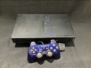Console PlayStation 2 Slim Prata - Sony - Gameteczone a melhor