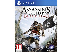 Jogo PS4 Assassins Creed 4 Black Flag - Ubisoft